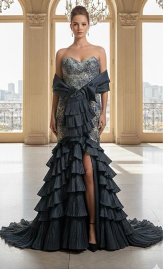 Abito da cerimonia multistrato