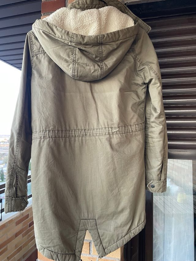 Abrigo Superdry Verde Militar Mujer