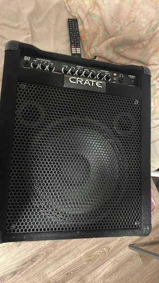 Amplificador de Baixo Crate 50W com Efeitos
