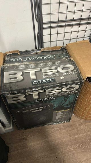 Amplificador de Baixo Crate 50W com Efeitos