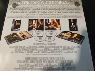 Trilogía El Padrino Digibook Blu-ray 4 Discos