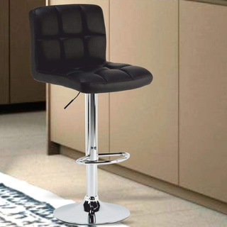 Set 2 Sgabelli Alto da Bar Cucina Seduta e Schiena