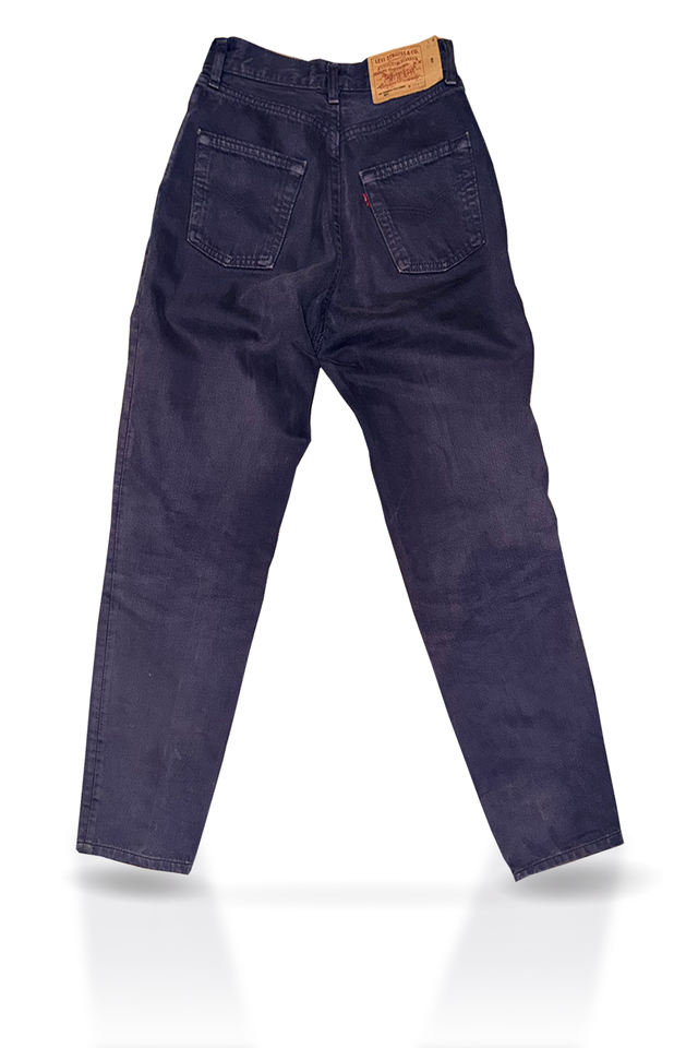 Levi's 901 Vintage W27 L30 Talle Alto Azul