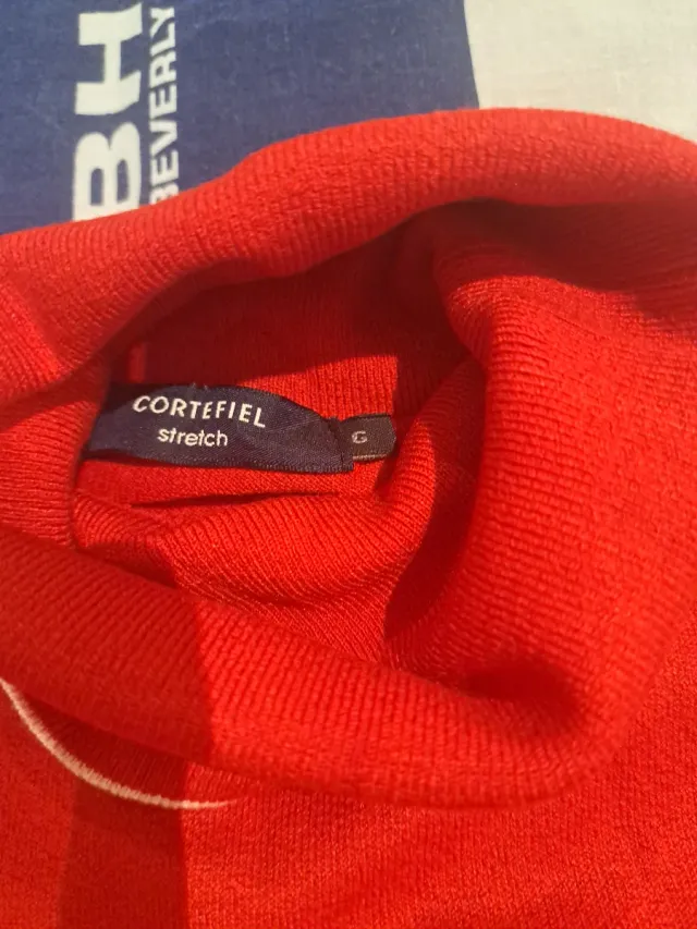Jersey Cortefiel cuello alto talla L