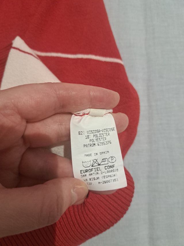 Jersey Cortefiel cuello alto talla L