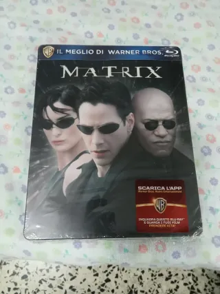 Matrix Steelbook Blu-ray Acción Sci-Fi