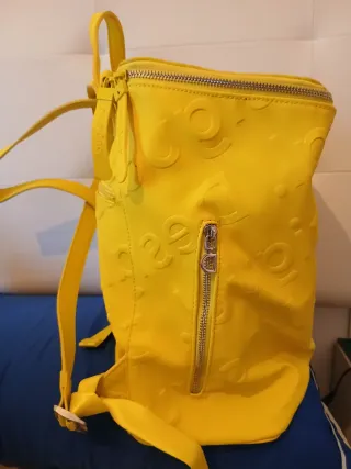 Mochila Desigual Amarilla