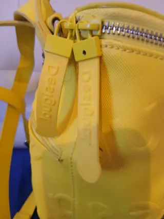 Mochila Desigual Amarilla