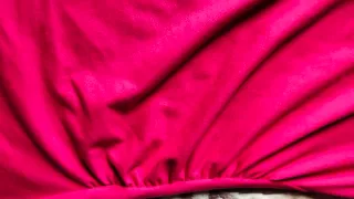 Camiseta asimétrica manga larga fucsia