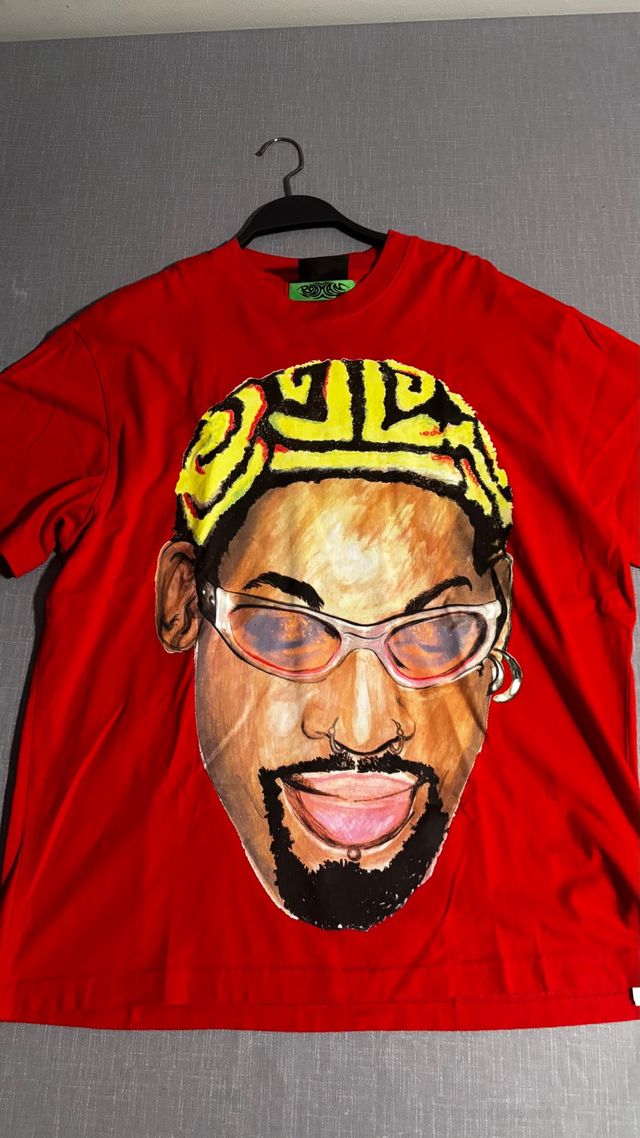Camiseta Dennis Rodman Roja