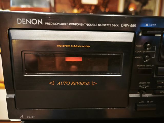 Pletina Denon DRW-585 Doble Cassette