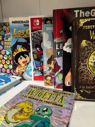 PACK 11 LIBROS VIDEOJUEGOS Y YOUTUBERS