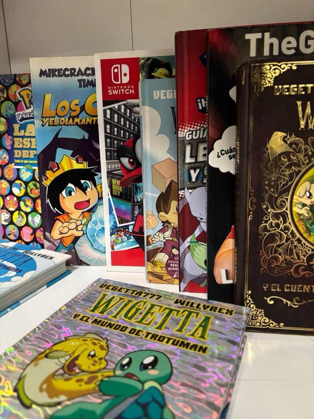 PACK 11 LIBROS VIDEOJUEGOS Y YOUTUBERS