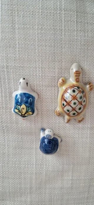 7 Tartarughe in Ceramica PREZZO A RICHIESTA