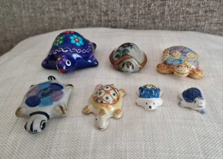 7 Tartarughe in Ceramica PREZZO A RICHIESTA