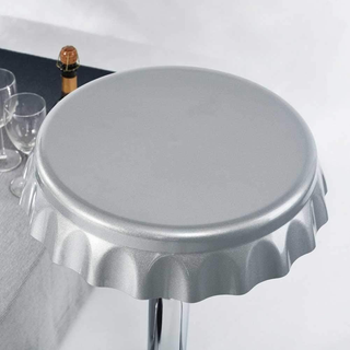 Set 2 Sgabelli Bar E Cucina Alti Forma Tappo Di Bo