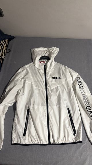 Cortavientos Guess Blanco