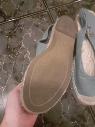 Zapatillas esparto Stradivarius T.38