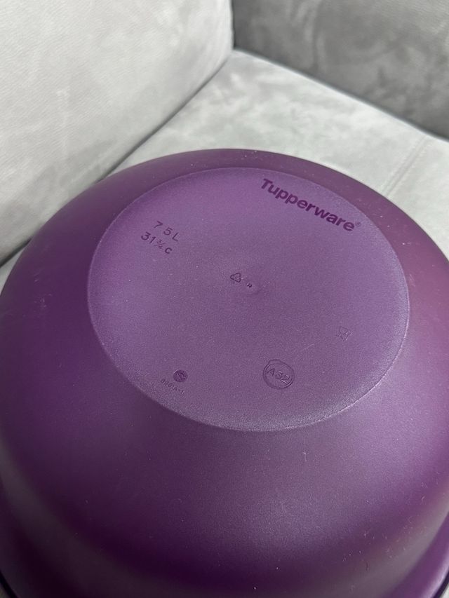 Set 4 Contenitori Tupperware Rosa e Viola