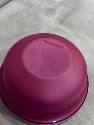 Set 4 Contenitori Tupperware Rosa e Viola
