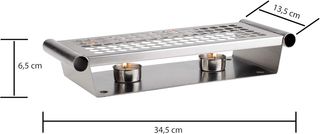 Calentador de alimentos APS Acero Inoxidable