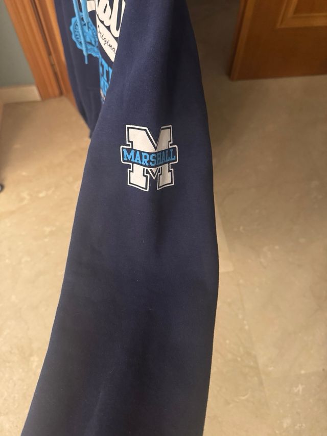Sudadera Marshall Athletic Dept. Azul