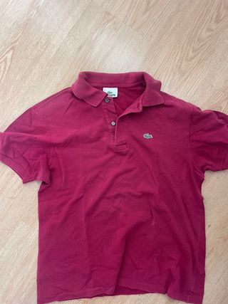 Polo Lacoste Rojo