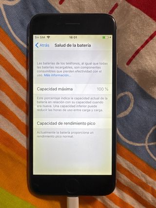 iPhone 6s Negro/Plateado