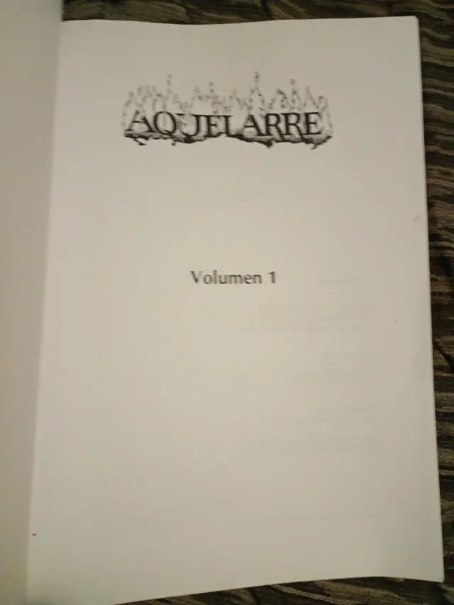 Aquelarre vol. 1 (Spanish Edition)