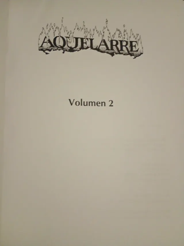 Aquelarre vol. 1 (Spanish Edition)