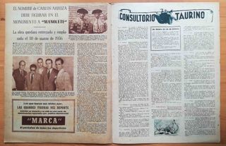 El ruedo No 581 - 11 de agosto de 1955. Litri.