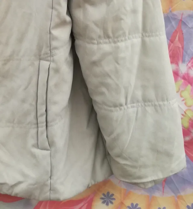 ABRIGO PLUMIFERO ACOLCHADO BEIGE