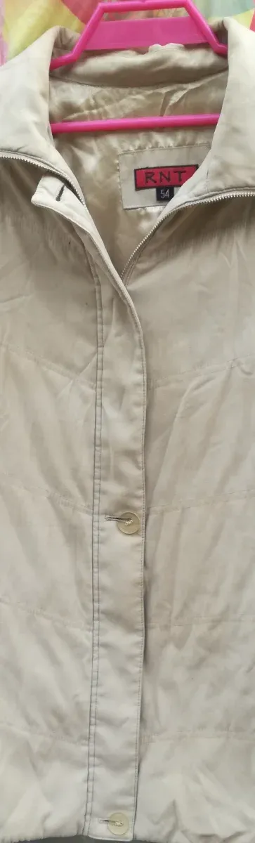 ABRIGO PLUMIFERO ACOLCHADO BEIGE