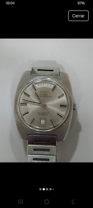 Reloj Camy Geneve Automático Vintage