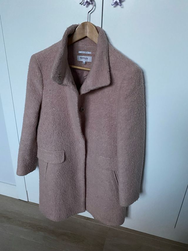 Abrigo Fórmula Joven rosa talla 42