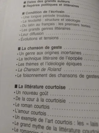 Histoire de la littérature française
