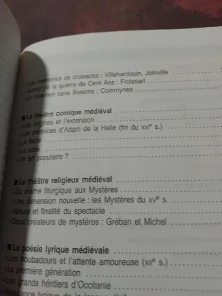 Histoire de la littérature française