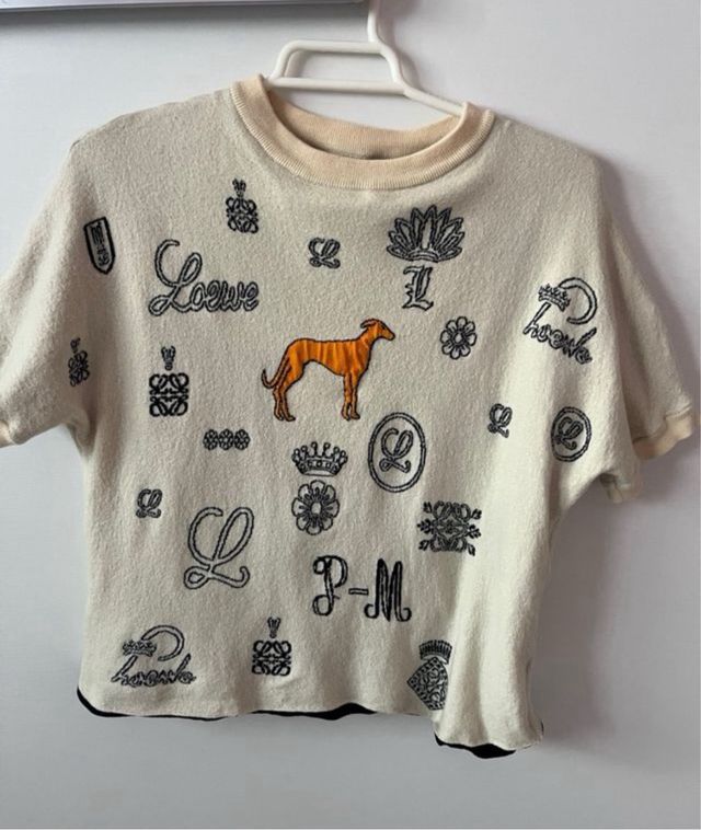 SCONTO OCCASIONE!!! Maglione LOEWE Lana Manica Corta XS