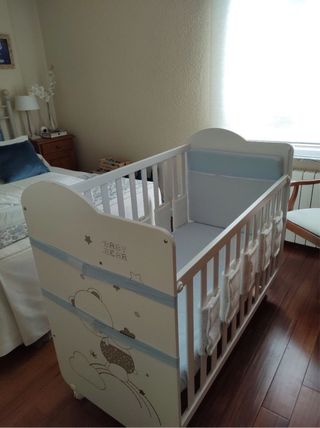 Cuna Micuna Madera Ositos