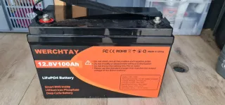 Batería LiFePO4 100Ah WERCHTAY 6 months old