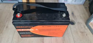 Batería LiFePO4 100Ah WERCHTAY 6 months old