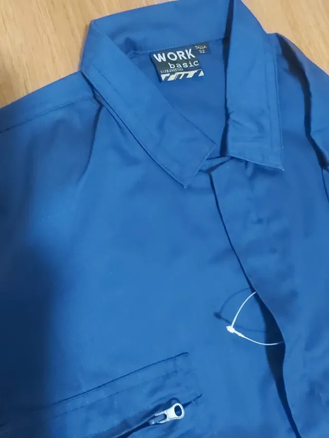 Chaqueta WORK basic azul talla L