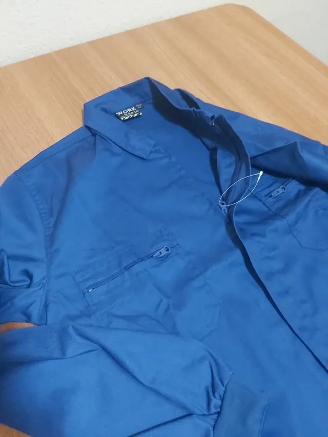 Chaqueta WORK basic azul talla L