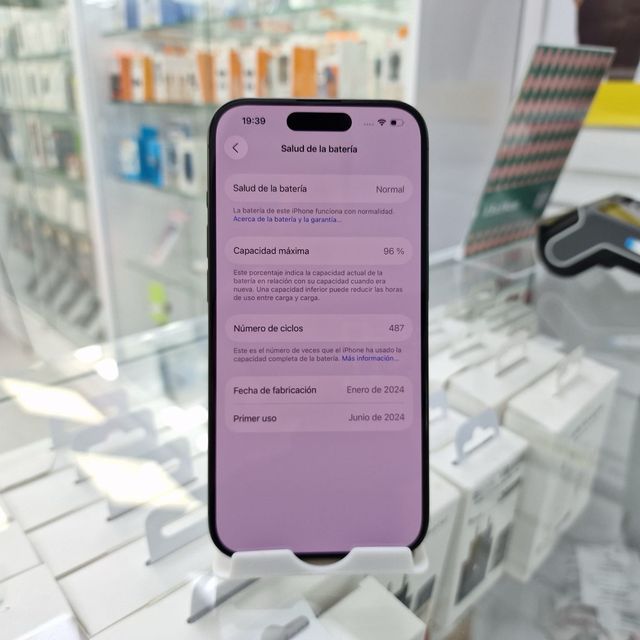 Apple IPhone 15 Pro 128GB Space Gray Usado