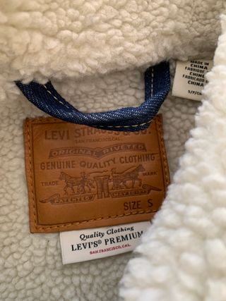 Chaqueta sherpa trucker Levis (T. S)