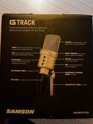 Samson G-Track Micrófono USB