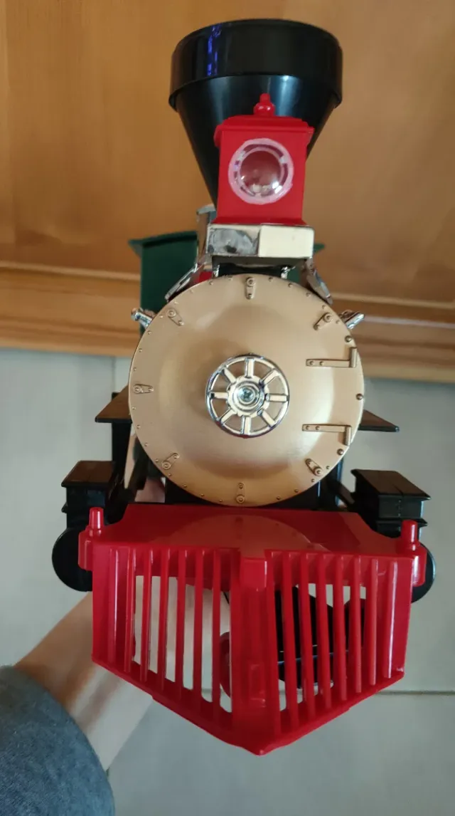 Tren de Navidad de gran tamaño