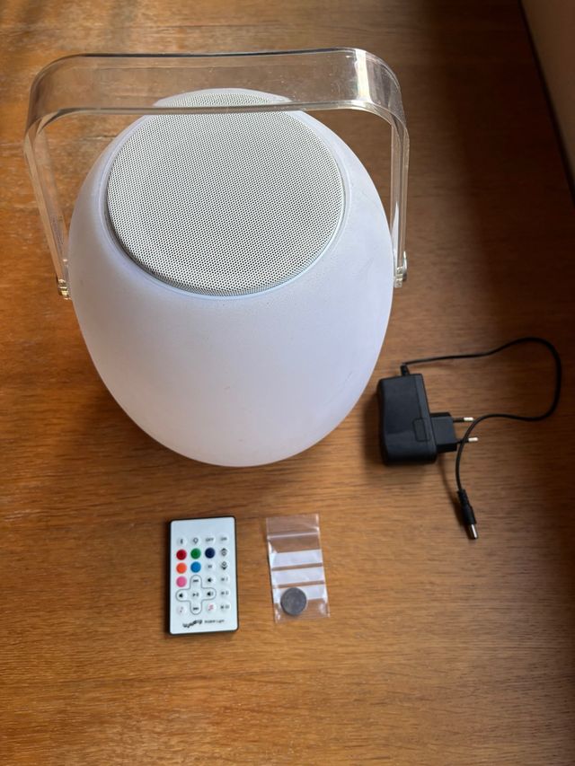 Lámpara LED Bluetooth con Mando