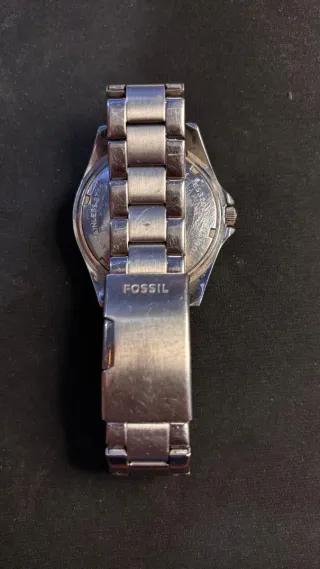 Orologio Fossil Donna Argento e Bianco