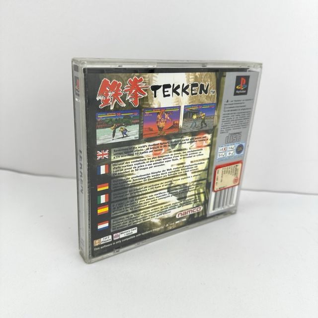 Tekken 1 ps1 gioco platinum per Sony PlayStation 1